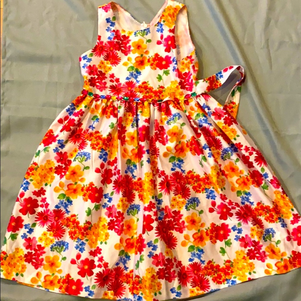 Floral Dress Little Girls